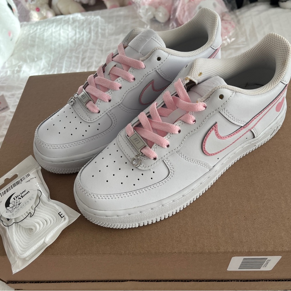 valentines day nike air force 1s